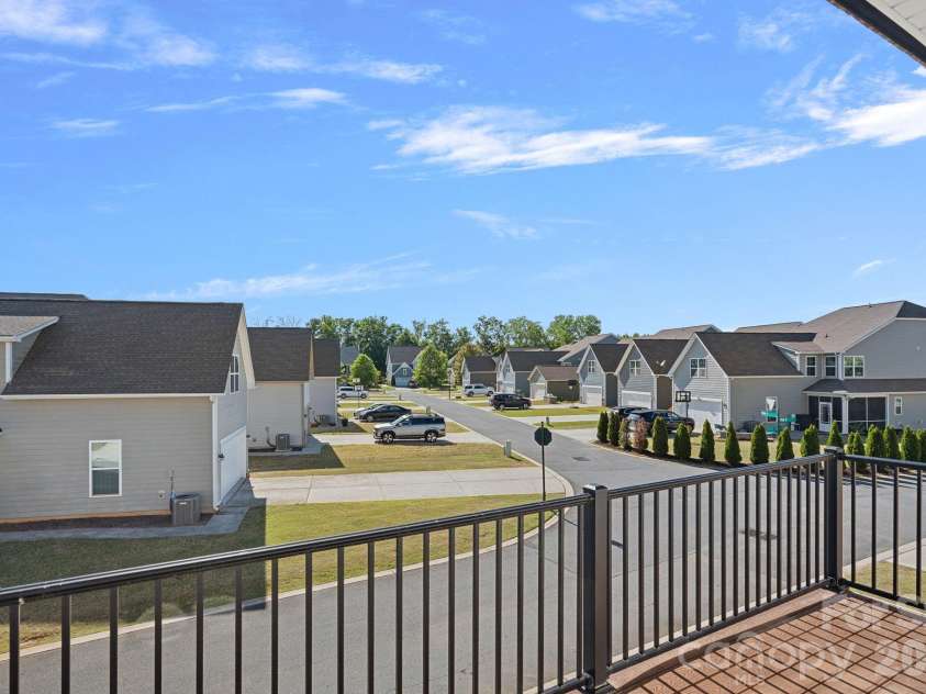 11523 Red Rust Lane, Charlotte, NC 28277.  MLS# CAR4376500, YatesRealty ID 17420. Balcony, off Great Room