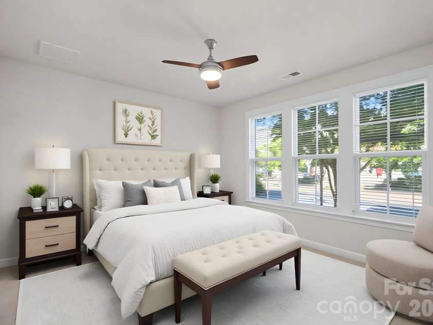 11523 Red Rust Lane, Charlotte, NC 28277.  MLS# CAR4376500, YatesRealty ID 17420. Main-Level Guest Suite, virtually staged