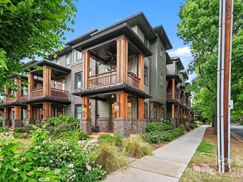345 East Boulevard, Charlotte, NC 28203.  MLS# CAR4376054, YatesRealty ID 17422. 