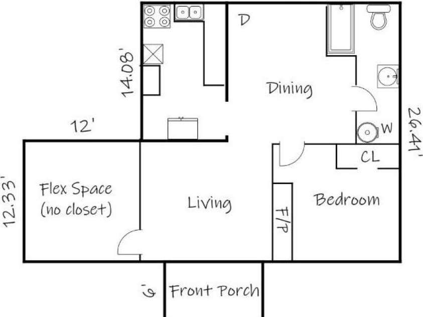 3706 2nd Avenue, Hickory, NC 28601.  MLS# CAR4374944, YatesRealty ID 17428. 