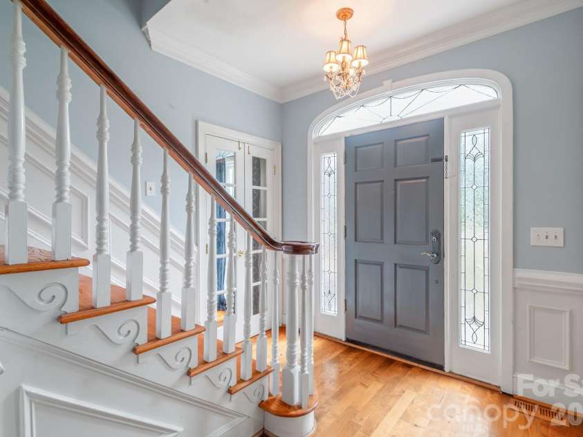 2008 Greenbrook Parkway, Weddington, NC 28104.  MLS# CAR4376393, YatesRealty ID 17429. Front entrance
