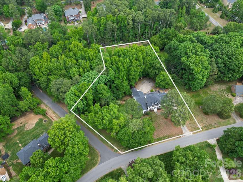 2008 Greenbrook Parkway, Weddington, NC 28104.  MLS# CAR4376393, YatesRealty ID 17429. Property lines
