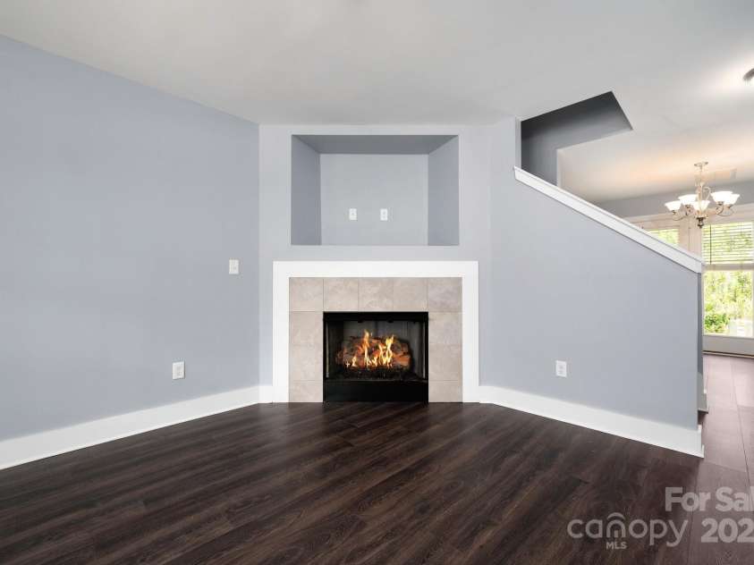 207 Stoney Point Way, Candler, NC 28715.  MLS# CAR4260849, YatesRealty ID 17441. Cozy Gas Fireplace
