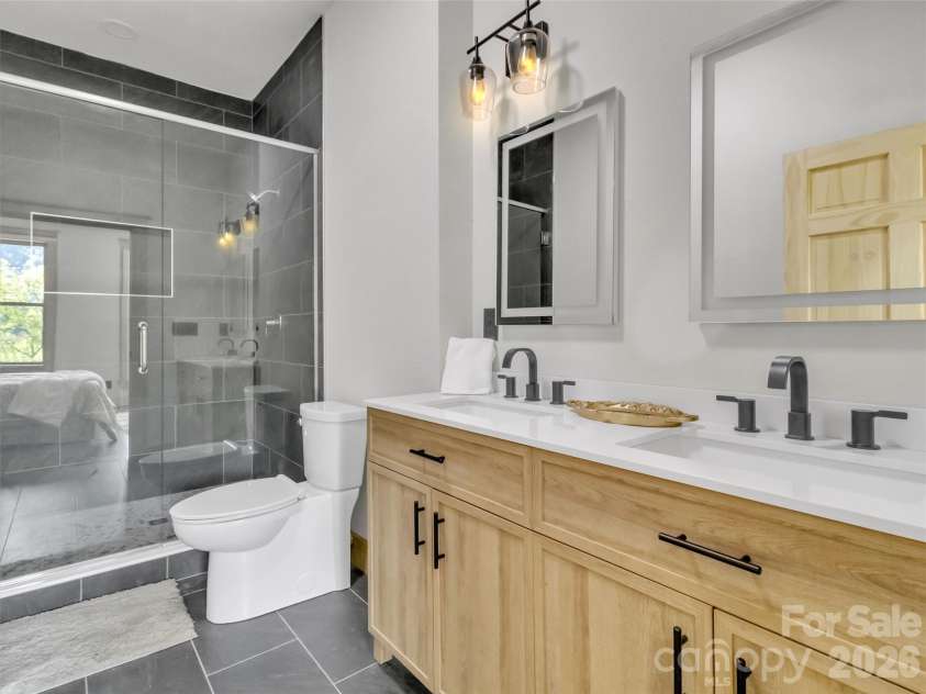 455 Chinquapin Road, Canton, NC 28716.  MLS# CAR4375378, YatesRealty ID 17441. Bath on lower level