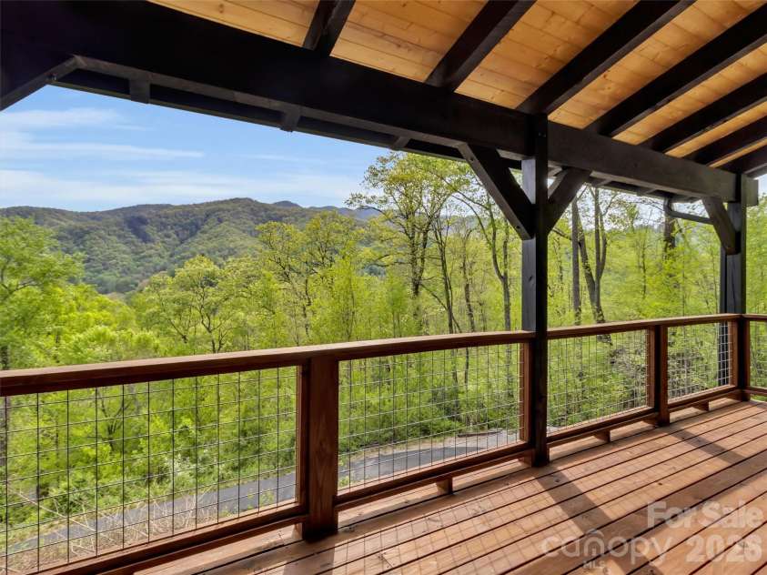 455 Chinquapin Road, Canton, NC 28716.  MLS# CAR4375378, YatesRealty ID 17441. Views from front porch