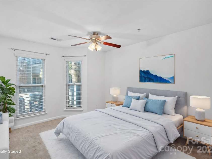 513 Graham Street, Charlotte, NC 28202.  MLS# CAR4255342, YatesRealty ID 17449. Bedroom 2