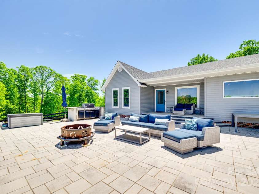 1780 Sierra Road, York, SC 29745.  MLS# CAR4252642, YatesRealty ID 17456. Expansive Patio w/ Built in Gas Grill