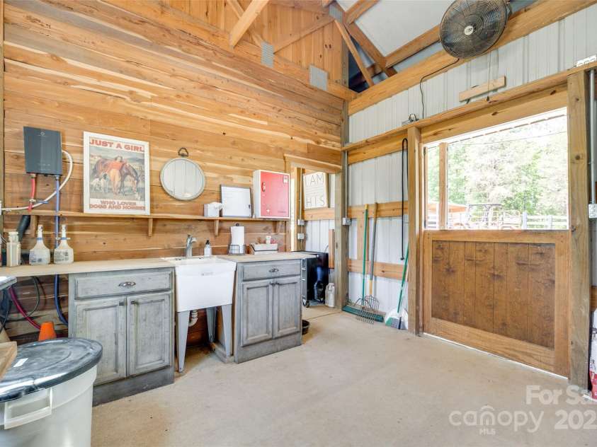 1780 Sierra Road, York, SC 29745.  MLS# CAR4252642, YatesRealty ID 17456. Feed Room W/ Cabinetry & Utility Sink