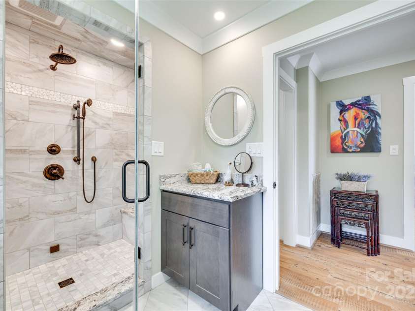 1780 Sierra Road, York, SC 29745.  MLS# CAR4252642, YatesRealty ID 17456. Hall Bath w/ Enclosed Steam Shower