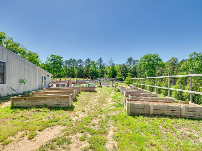 1780 Sierra Road, York, SC 29745.  MLS# CAR4252642, YatesRealty ID 17456. Raised Bed Garden