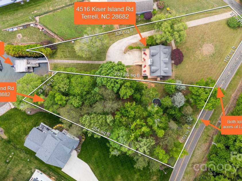 4516 Kiser Island Road, Terrell, NC 28682.  MLS# CAR4256352, YatesRealty ID 17457. 