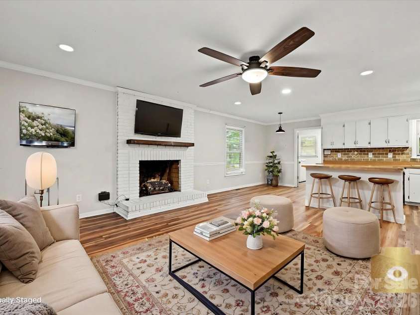 1123 Forest Hills School Road, Marshville, NC 28103.  MLS# CAR4377137, YatesRealty ID 17459. Staged