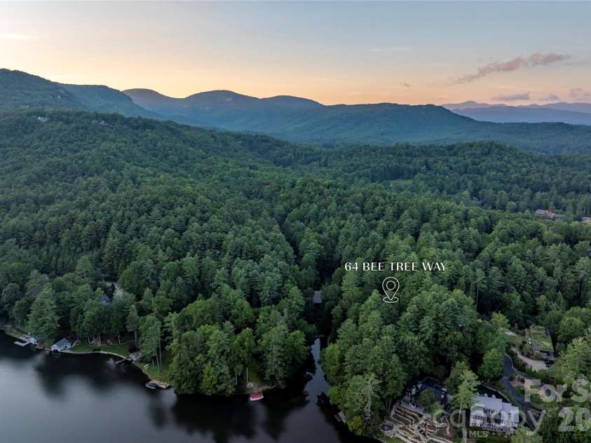 64 Bee Tree Way, Lake Toxaway, NC 28747.  MLS# CAR4377259, YatesRealty ID 17460. 