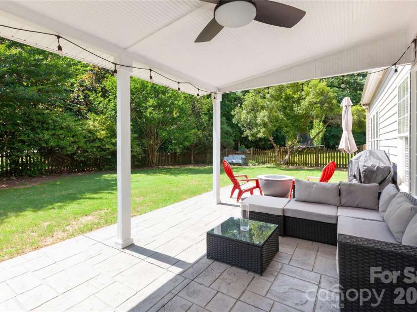 2304 Coltsgate Road, Waxhaw, NC 28173.  MLS# CAR4377266, YatesRealty ID 17461. Covered patio