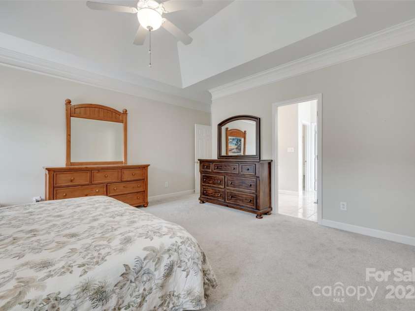 1305 Yellowood Court, Rock Hill, SC 29732.  MLS# CAR4258397, YatesRealty ID 17462. Primary bedroom view 2