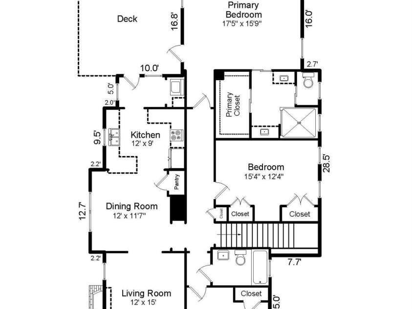 1827 Thomas Avenue, Charlotte, NC 28205.  MLS# CAR4362609, YatesRealty ID 17465. Main Level