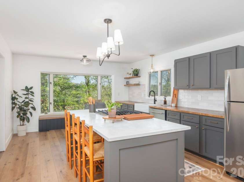 431 Pleasant Grove Road, Hendersonville, NC 28739.  MLS# CAR4368693, YatesRealty ID 17483. Kitchen 1 - Main  level