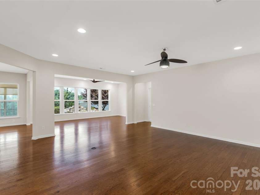 1079 Falling Leaf Street, Indian Land, SC 29707.  MLS# CAR4361772, YatesRealty ID 17485. View into great room and sunroom