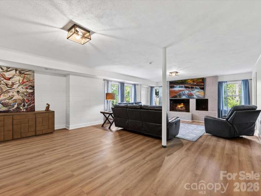 605 Burrage Road, Concord, NC 28025.  MLS# CAR4361995, YatesRealty ID 17487. Basement