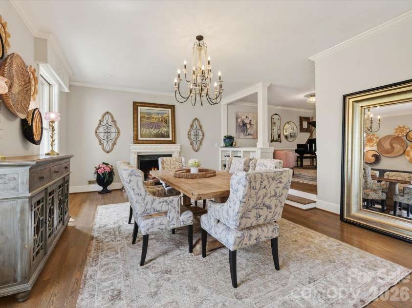 605 Burrage Road, Concord, NC 28025.  MLS# CAR4361995, YatesRealty ID 17487. Dining Room
