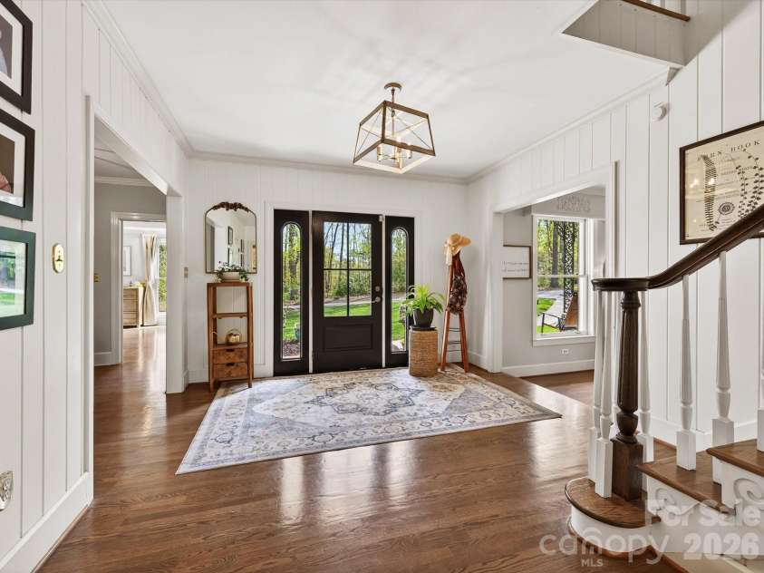 605 Burrage Road, Concord, NC 28025.  MLS# CAR4361995, YatesRealty ID 17487. Foyer