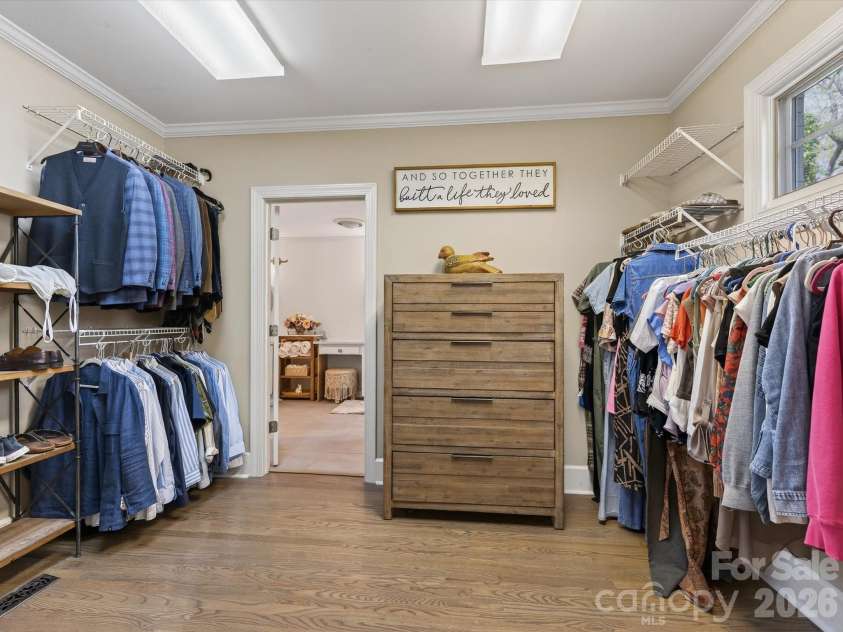 605 Burrage Road, Concord, NC 28025.  MLS# CAR4361995, YatesRealty ID 17487. Primary Closet