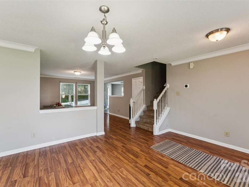 4208 Shasta Circle, Clover, SC 29710.  MLS# CAR4350275, YatesRealty ID 17495. View from front entry into the home