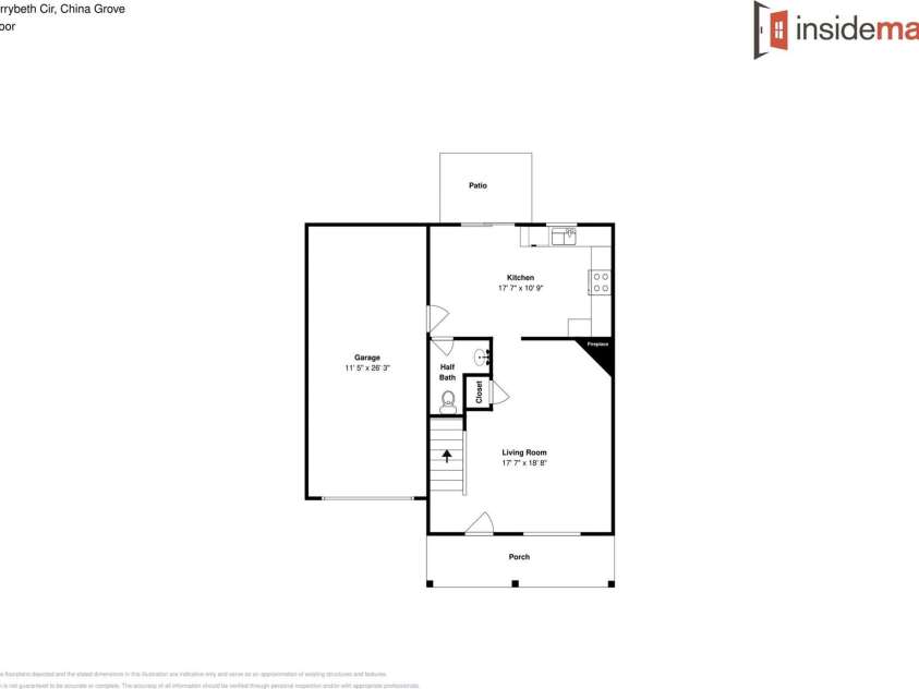 299 Berrybeth Circle, China Grove, NC 28023.  MLS# CAR4231211, YatesRealty ID 1750. 