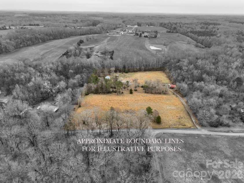 602 Rothrock Road, Rockwell, NC 28138.  MLS# CAR4351322, YatesRealty ID 17502. 7.89ac