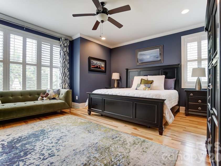 505 Williamsfield Drive, Shelby, NC 28150.  MLS# CAR4351239, YatesRealty ID 17504. The spacious primary bedroom is on the main floor!