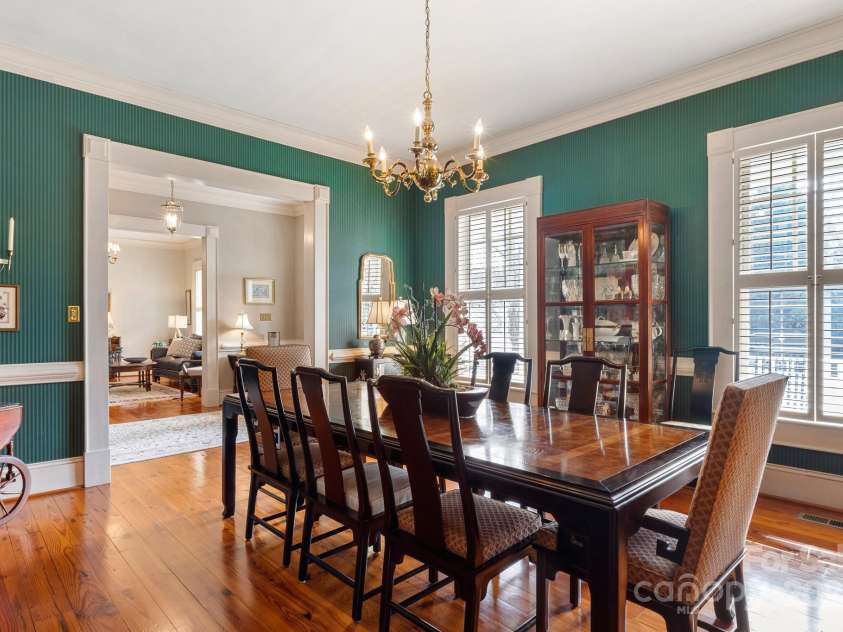 1335 Marion Street, Shelby, NC 28150.  MLS# CAR4220085, YatesRealty ID 17505. Beautiful dining room...