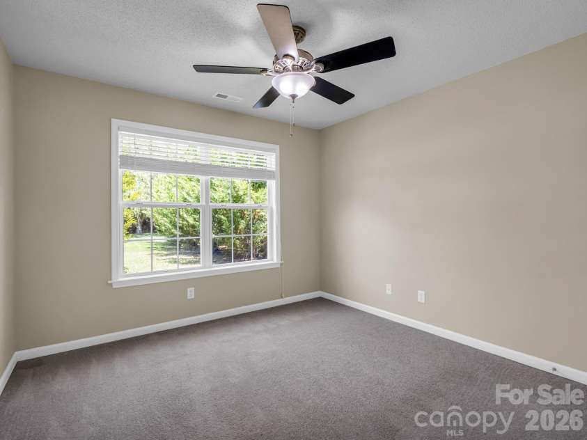 38 Black River Road, Fletcher, NC 28732.  MLS# CAR4372996, YatesRealty ID 17508. Bedroom #3 on back side of home