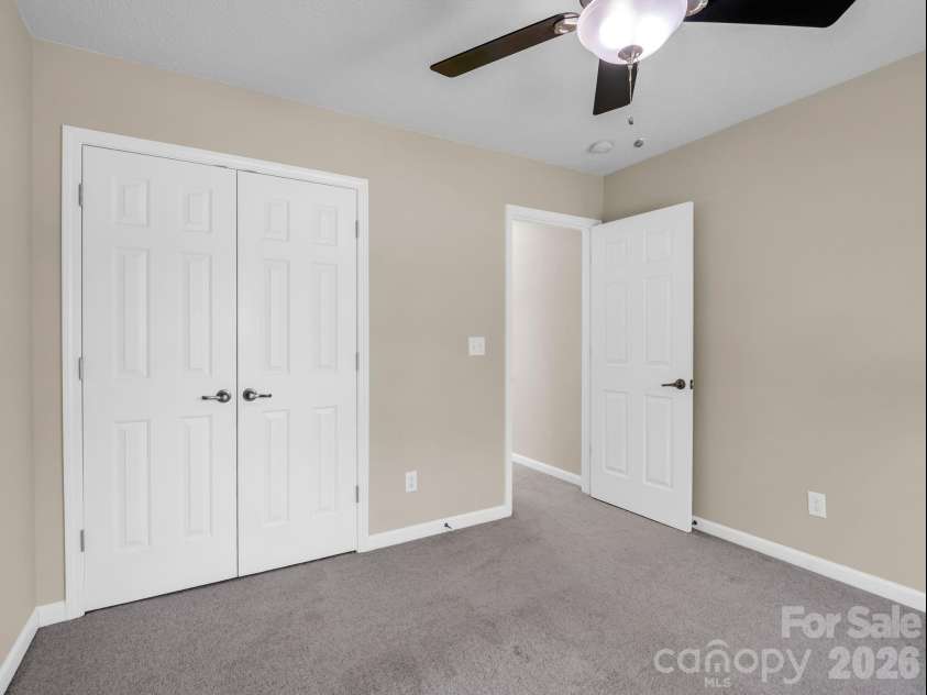 38 Black River Road, Fletcher, NC 28732.  MLS# CAR4372996, YatesRealty ID 17508. Bedroom #3 on back side of home