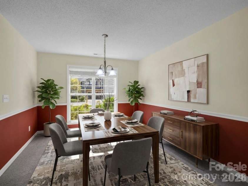 38 Black River Road, Fletcher, NC 28732.  MLS# CAR4372996, YatesRealty ID 17508. Dining Room Virtually Staged