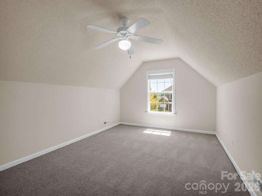 38 Black River Road, Fletcher, NC 28732.  MLS# CAR4372996, YatesRealty ID 17508. Flex Room on upper level, view from top of stairs