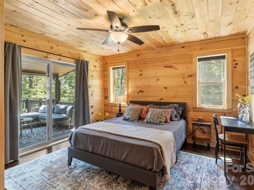 94 Osprey Roost Drive, Nebo, NC 28761.  MLS# CAR4296023, YatesRealty ID 17519. Second ensuite on main level