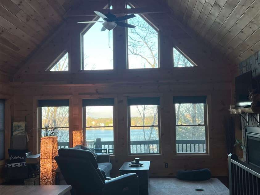 94 Osprey Roost Drive, Nebo, NC 28761.  MLS# CAR4296023, YatesRealty ID 17519. Winter view