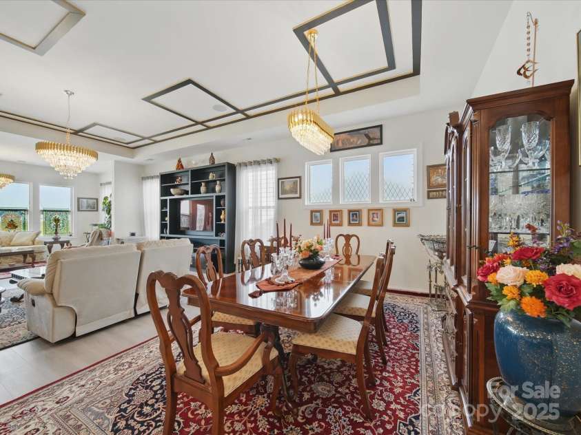 6015 Waldorf Avenue, Monroe, NC 28110.  MLS# CAR4266033, YatesRealty ID 17527. Dining Room