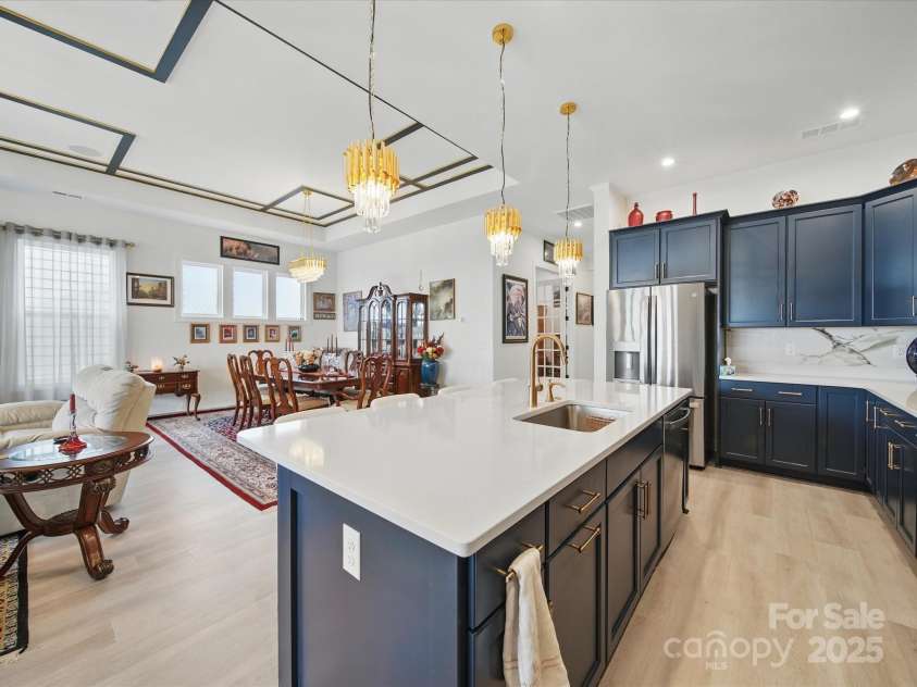 6015 Waldorf Avenue, Monroe, NC 28110.  MLS# CAR4266033, YatesRealty ID 17527. Kitchen Dining Room