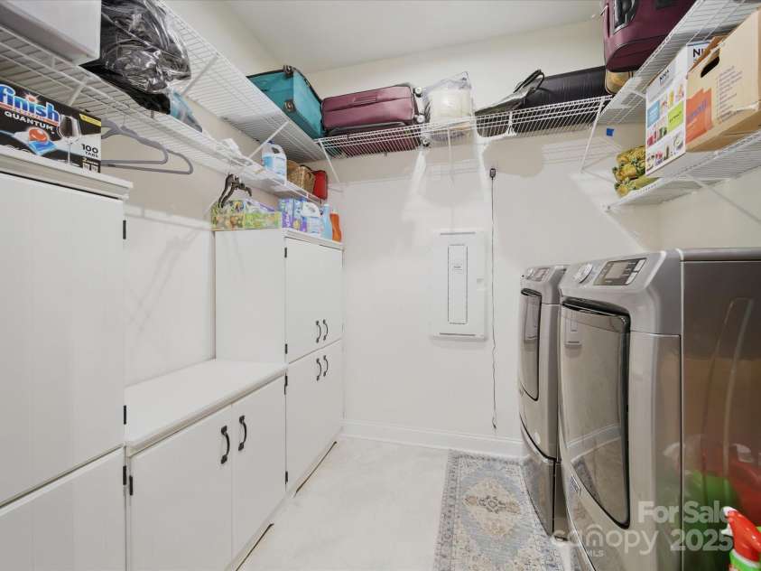 6015 Waldorf Avenue, Monroe, NC 28110.  MLS# CAR4266033, YatesRealty ID 17527. Laundry Room