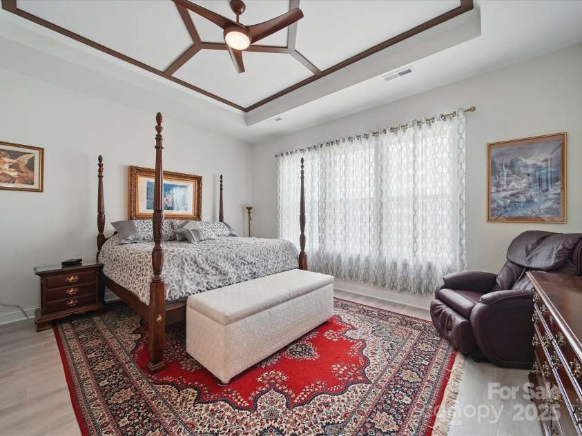 6015 Waldorf Avenue, Monroe, NC 28110.  MLS# CAR4266033, YatesRealty ID 17527. Primary Bedroom