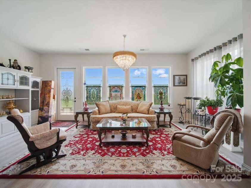 6015 Waldorf Avenue, Monroe, NC 28110.  MLS# CAR4266033, YatesRealty ID 17527. Sun Room