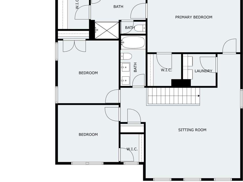 1409 Augustus Beamon Drive, Indian Trail, NC 28079.  MLS# CAR4241374, YatesRealty ID 17533. 2nd Floor