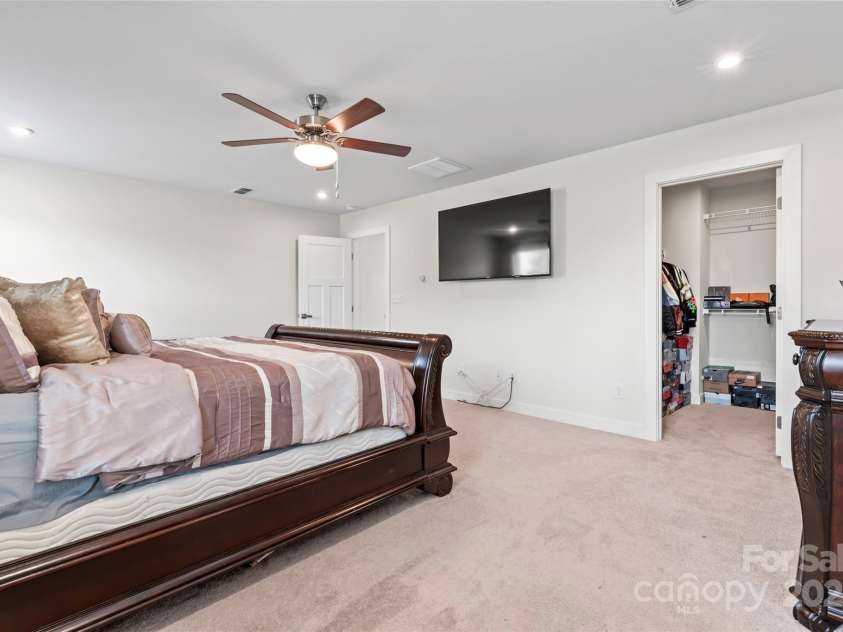 1409 Augustus Beamon Drive, Indian Trail, NC 28079.  MLS# CAR4241374, YatesRealty ID 17533. Primary Bedroom