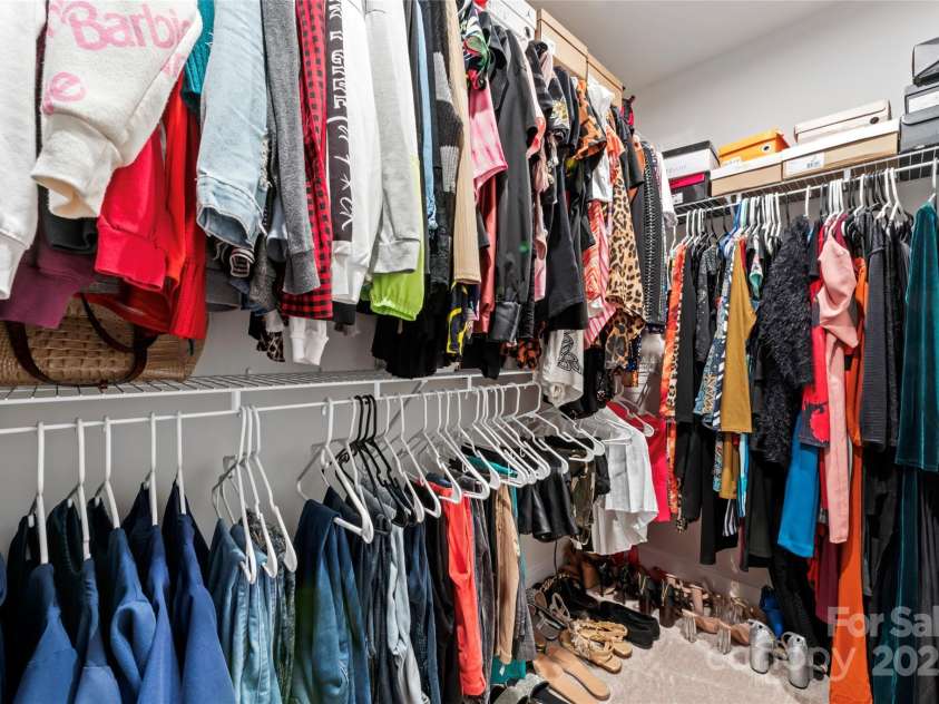 1409 Augustus Beamon Drive, Indian Trail, NC 28079.  MLS# CAR4241374, YatesRealty ID 17533. Primary Closet