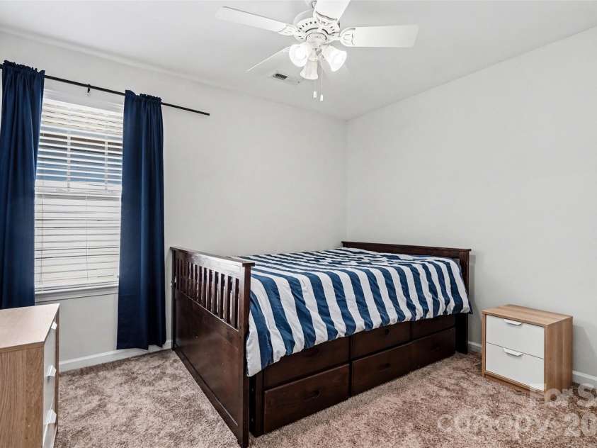 12521 Druids Glen Drive, Pineville, NC 28134.  MLS# CAR4372113, YatesRealty ID 17534. 2nd bedroom