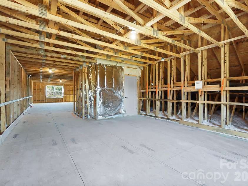 7517 Lancaster Highway, Waxhaw, NC 28173.  MLS# CAR4297536, YatesRealty ID 17535. 996 sqft unfinished attic space, amazing storage or potential to finish.