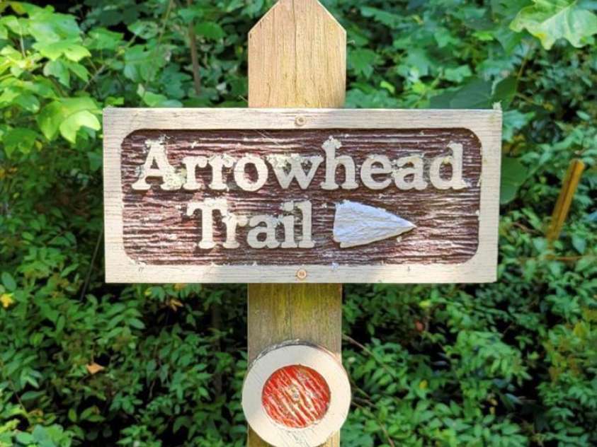 14 Weeping Cherry Forest Road, Fairview, NC 28730.  MLS# CAR4356619, YatesRealty ID 17536. Arrowhead Trail is a private trail that runs up the mountain along Trantham Creek.