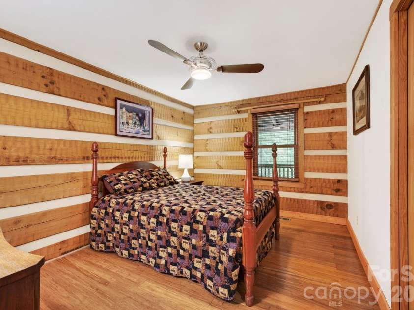 14 Weeping Cherry Forest Road, Fairview, NC 28730.  MLS# CAR4356619, YatesRealty ID 17536. Guest bedroom on main level.