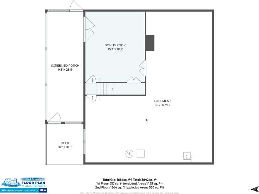 14 Weeping Cherry Forest Road, Fairview, NC 28730.  MLS# CAR4356619, YatesRealty ID 17536. Lower Level